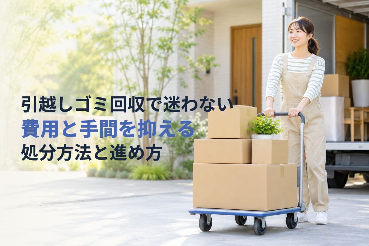 引越しゴミ回収で迷わない費用と手間を抑える処分方法と進め方